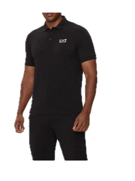 Armani EA7 Polo Mezza Manica 8NPF14 PJVQZ - Nero