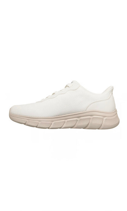 Skechers SN118113 White SLIP IN BOBS SPORT
