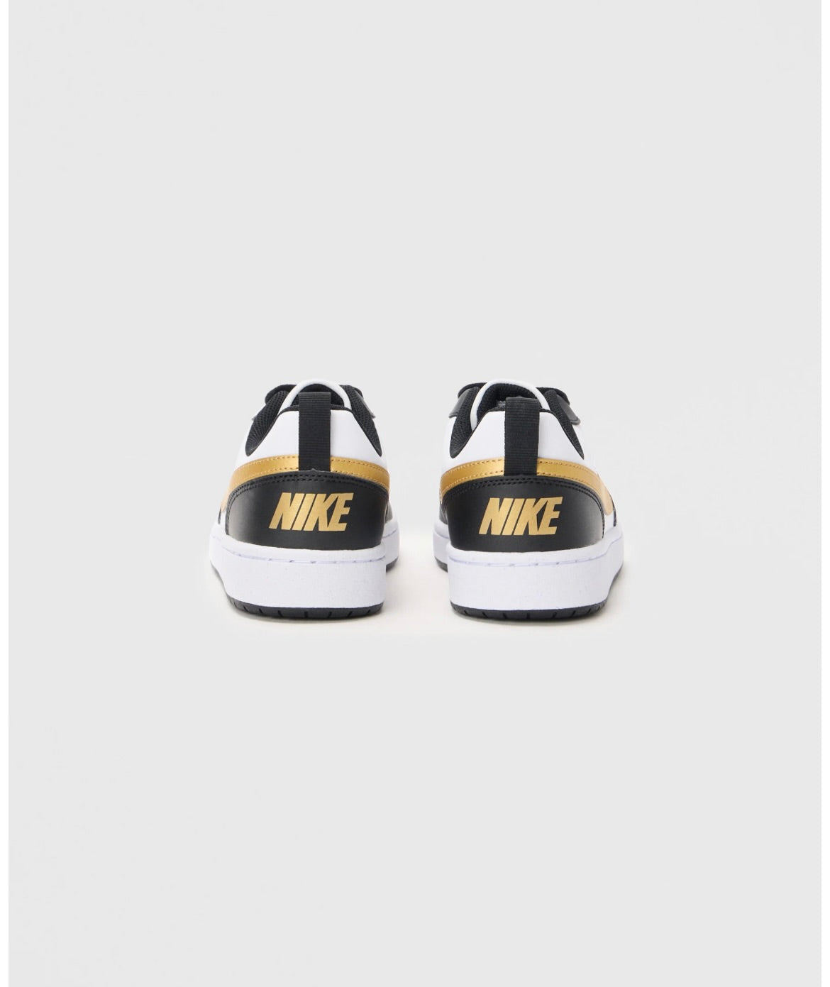 Nike Court Borough Low Nero Bianco Oro DV5456-008