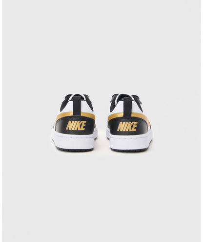 Nike Court Borough Low Nero Bianco Oro DV5456-008