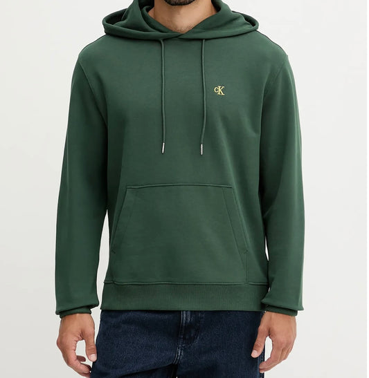 Felpa Calvin Klein Uomo in Cotone Garzato