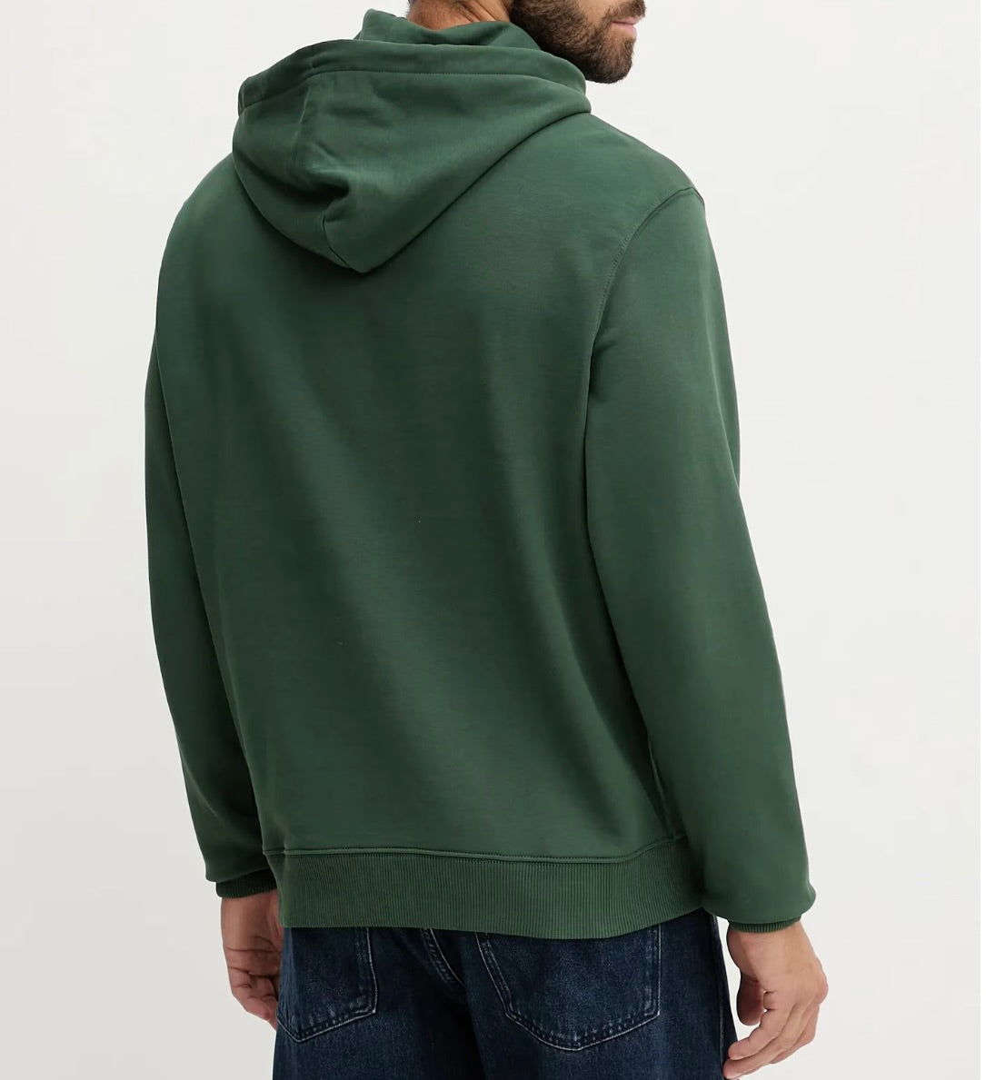 Felpa Calvin Klein Uomo in Cotone Garzato