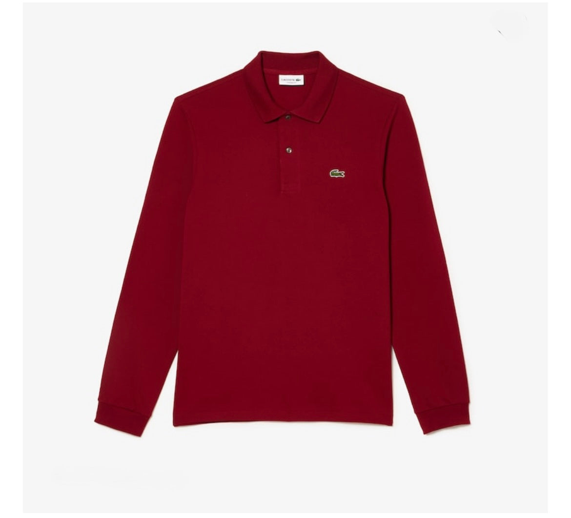 Polo Lacoste Manica Lunga Cotone L1312 476