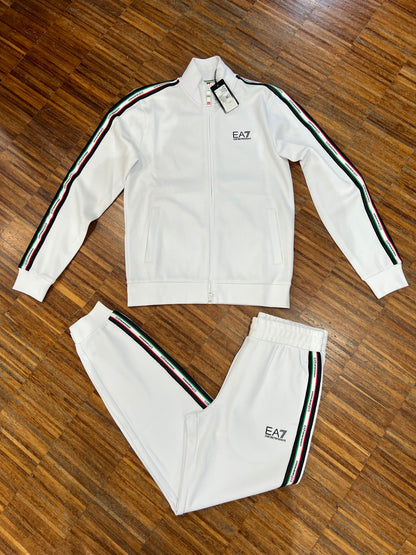 Tuta EA7 Emporio Armani Italia – Bianco