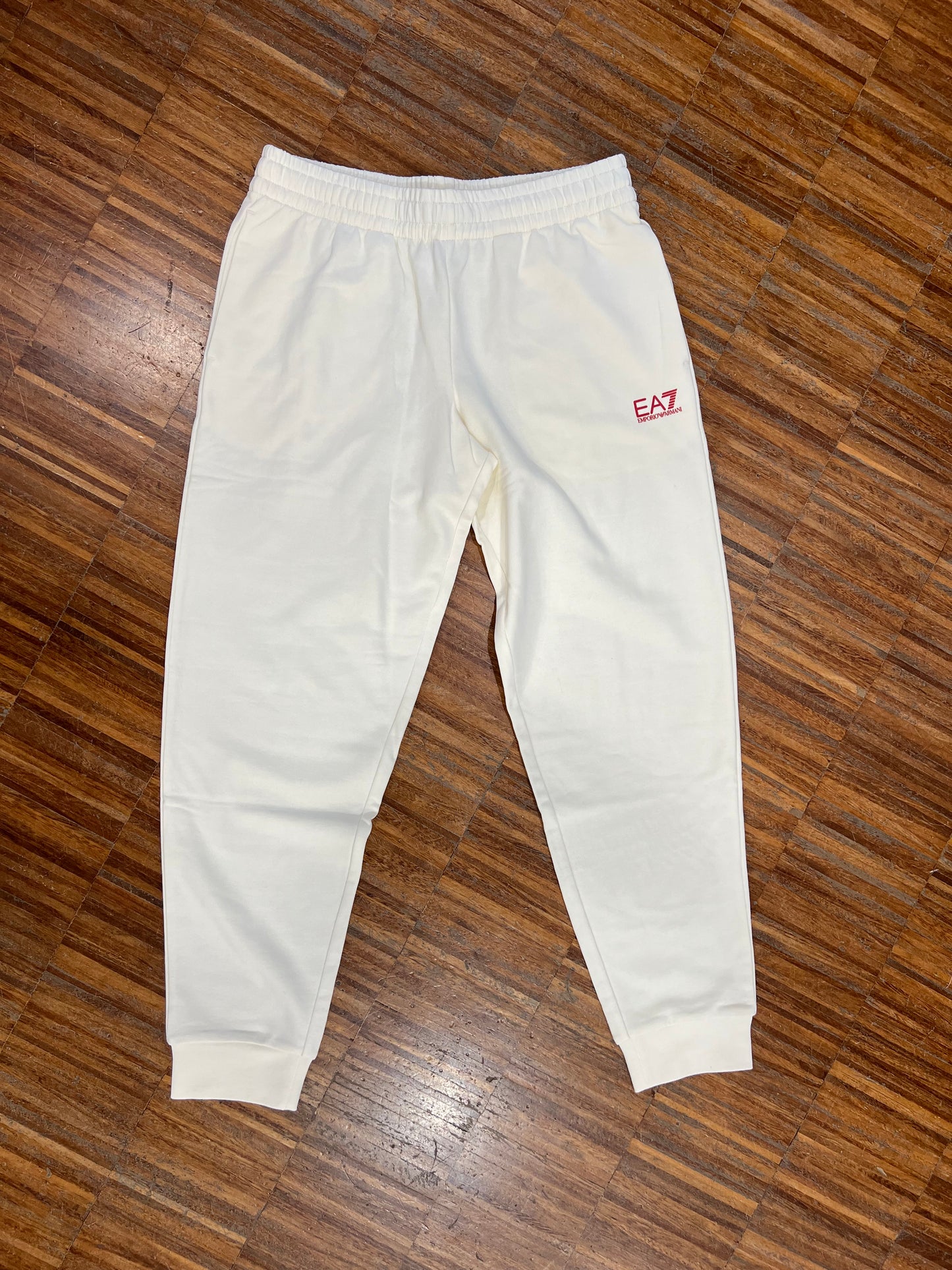 EA7 Emporio Armani – Felpa con Cappuccio e Pantaloni Jogger in Cotone Uomo