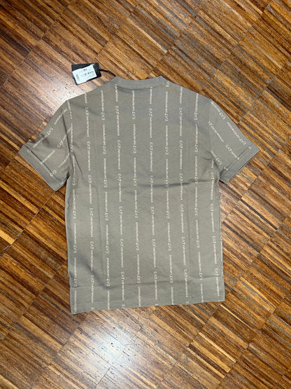 EA7 Emporio Armani – T-Shirt Uomo in Cotone Tessuto Logato