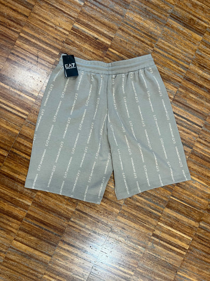 EA7 Emporio Armani – Pantaloncino Uomo in Cotone Tessuto Logato
