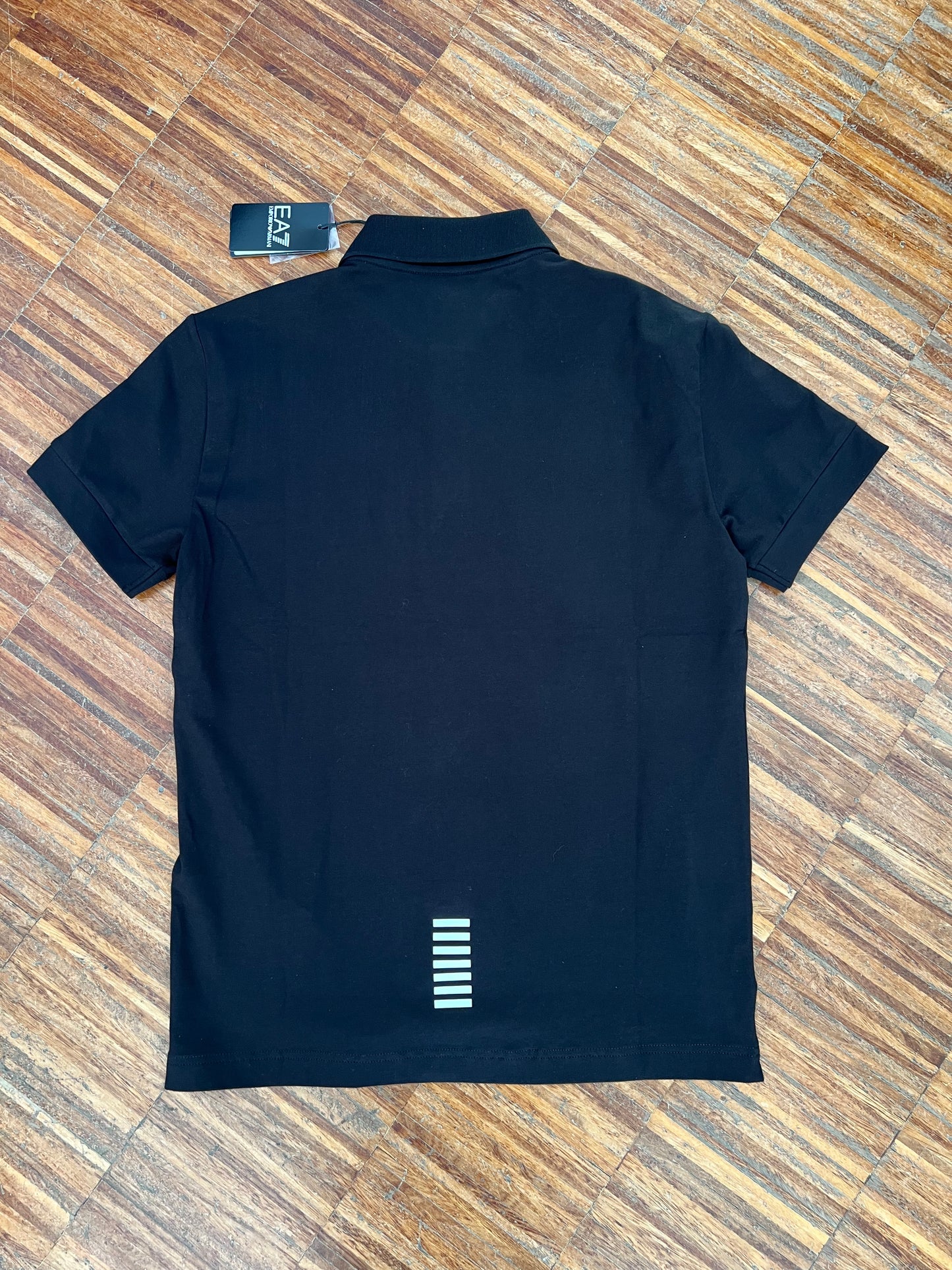 Armani EA7 Polo Mezza Manica 8NPF14 PJVQZ - Nero