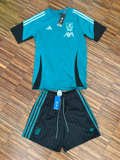 Adidas Liverpool Completino Ufficiale Stagione 2026 – T-Shirt + Pantaloncino