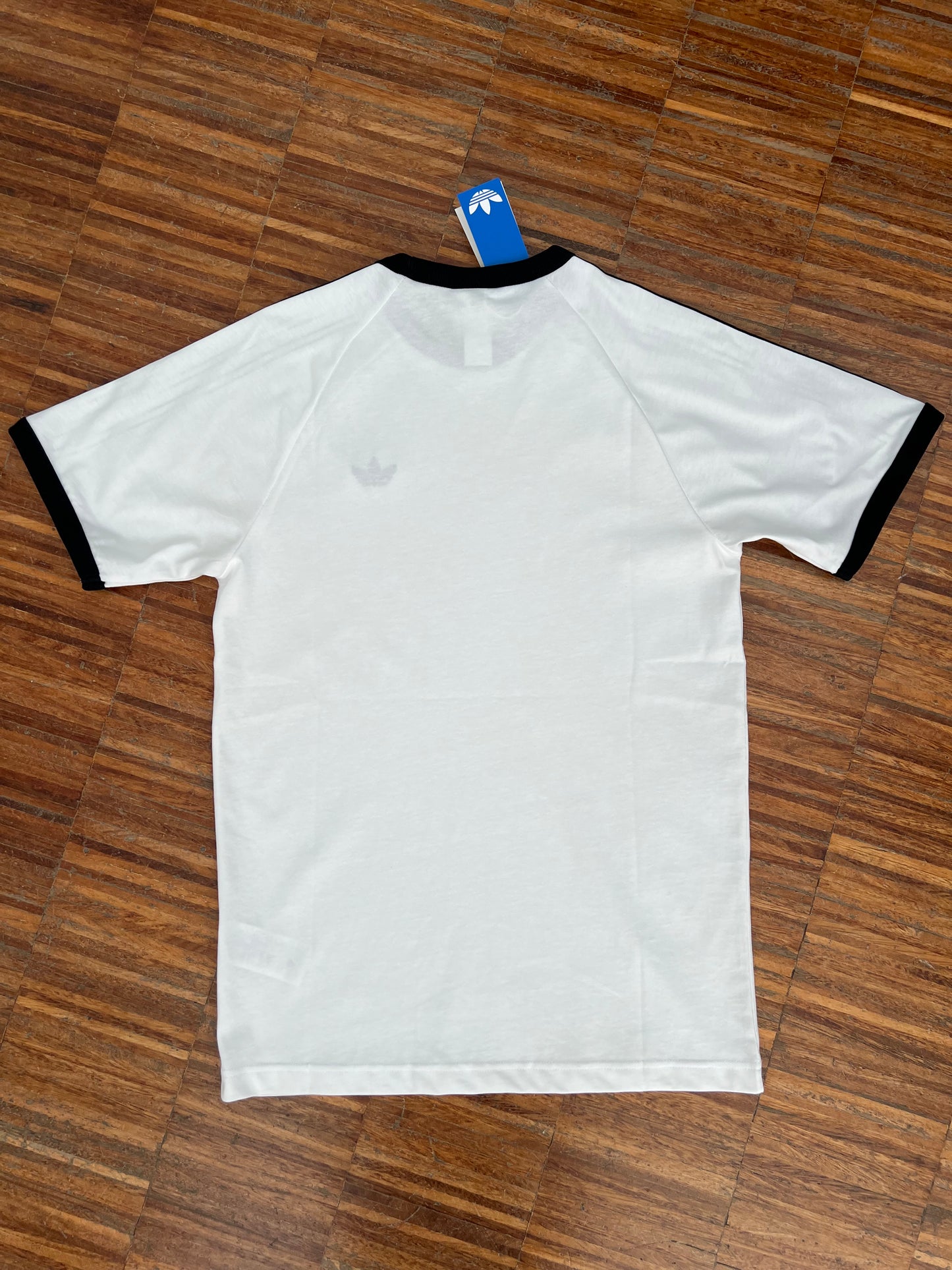 Adidas Firebird T-Shirt Bianca in Cotone