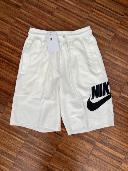 Nike Pantaloncino Uomo – Bianco / Scritta Nera