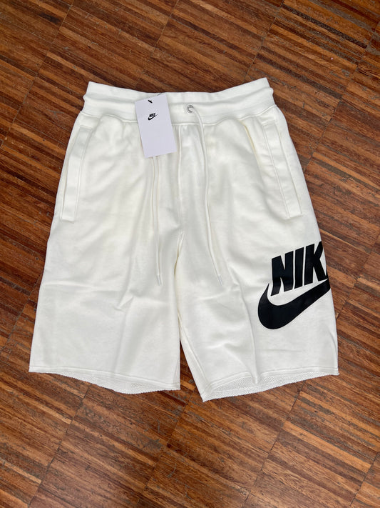 Nike Pantaloncino Uomo – Bianco / Scritta Nera