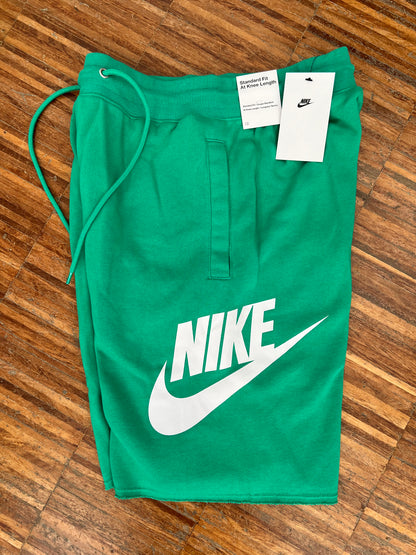 Nike Pantaloncino Uomo – Verde / Scritta Bianca