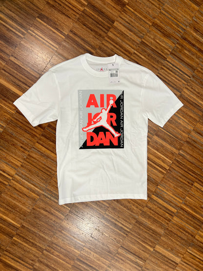 Nike Jordan T-Shirt Uomo Bianca con Stampa