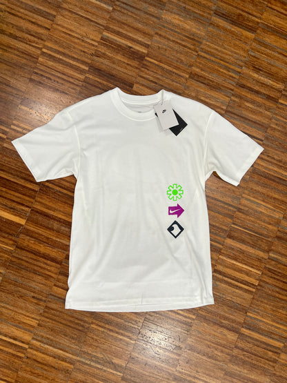Nike T-Shirt Uomo Bianca con Stampe