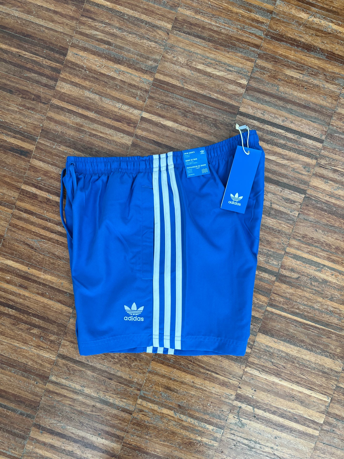 Adidas Originals Costume da Bagno Azzurro/Bianco – JX2685