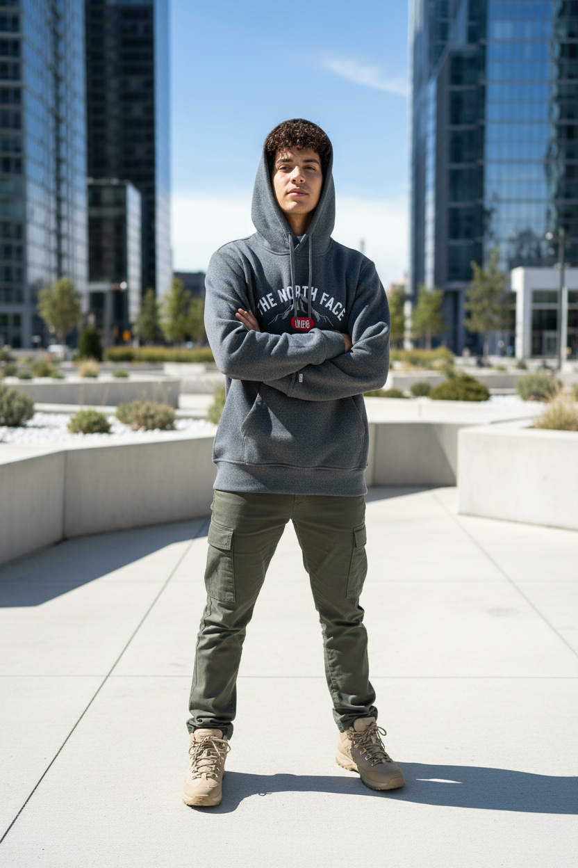The North Face Sweatshirt Worn